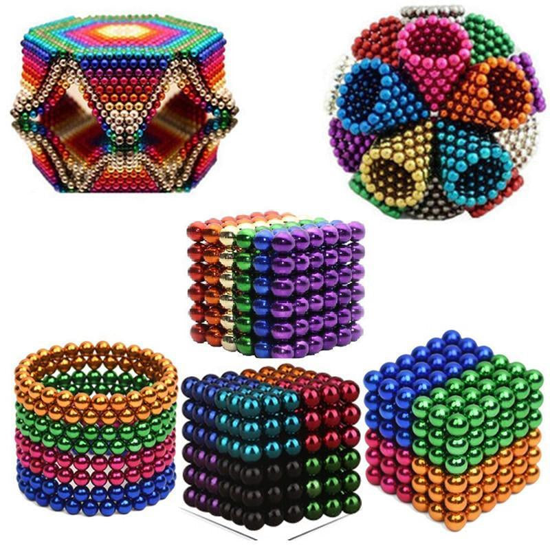 216-Piece Multicoloured Magnetic Balls