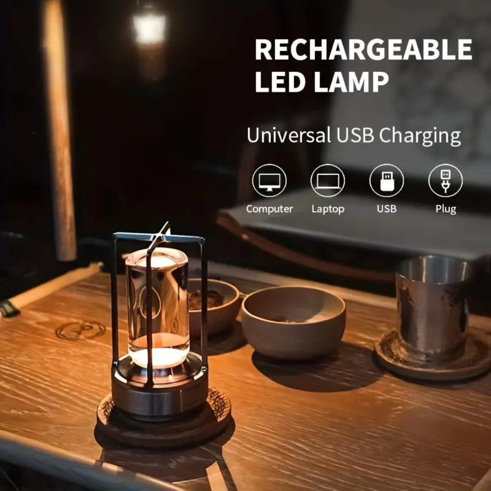 Nordic Home Crystal Lantern