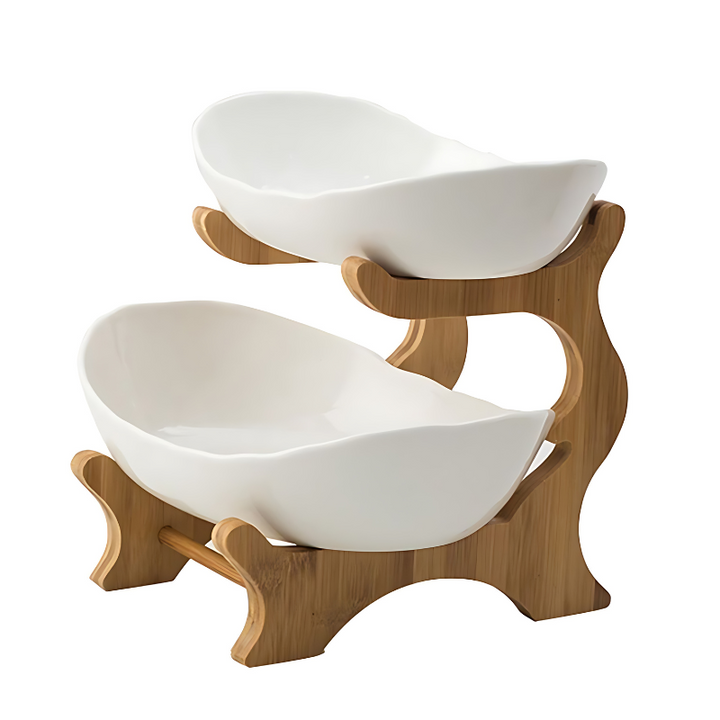FruitTriad | Three-Tier Plastic Fruit Bowl
