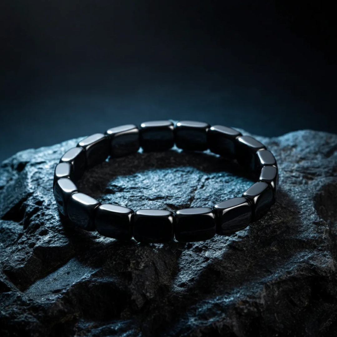 Men's Hematite Bracelet – Elegance, Strength & Stylish Energy