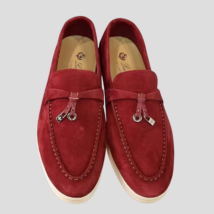 Elegant comfortable loafer women's shoes