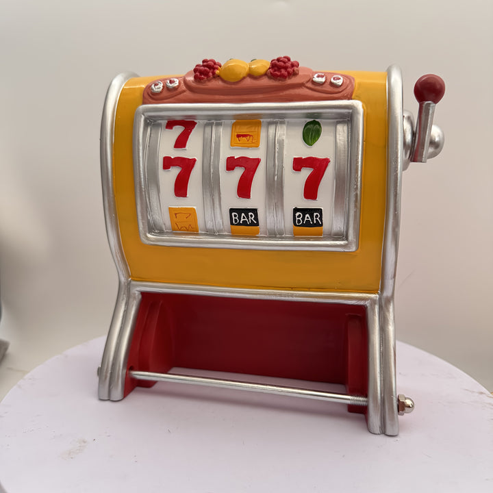 Jackpot Toilet Roll Holder – Slot Machine Design & Wall-Mounted