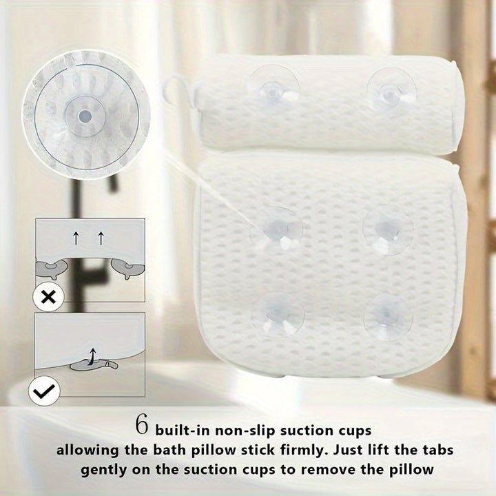 Relax Luxe Badewannenkissen – Komfort und Halt für jede Badewanne