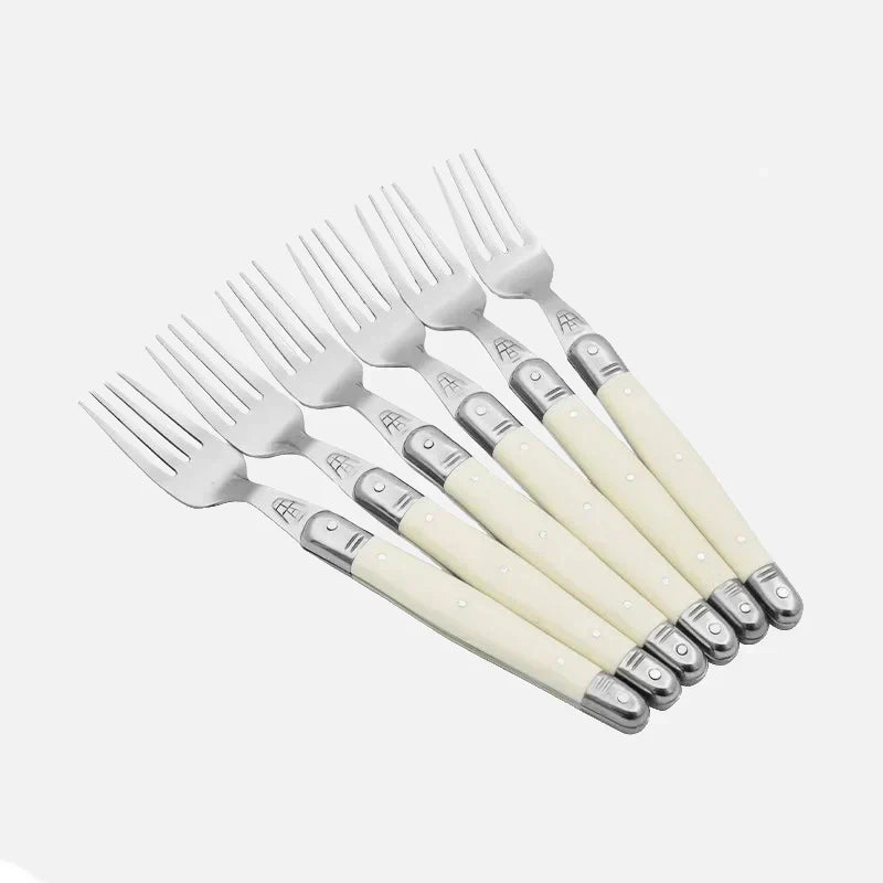 IvoryElegance – Luxury Laguiole Cutlery Set with Timeless Style