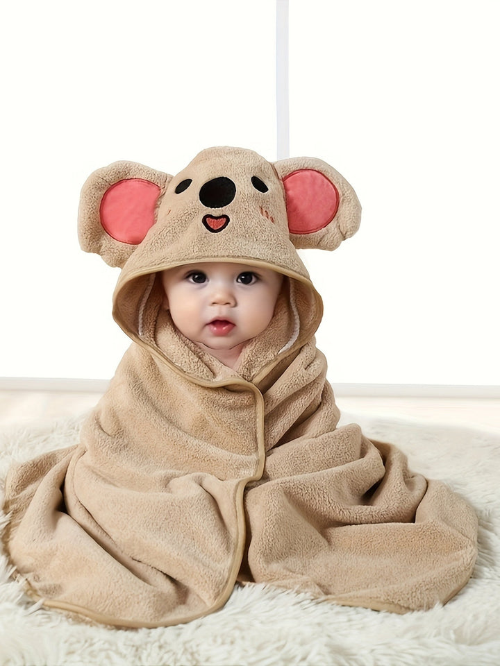 SnuggleSoft Hooded Towel for Children – Fast-Drying and Ultra Soft