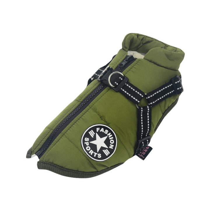 PupGuard - Winter Dog Coat with Harness