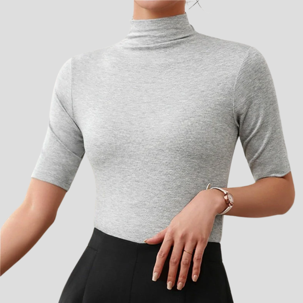 Women’s Ultra-Thin Seamless Turtleneck