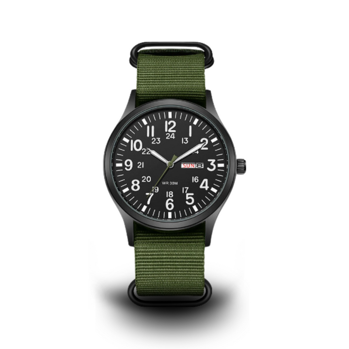 Men's Outdoor Watch – 100m Waterproof, Scratch-Resistant Sapphire Glass
