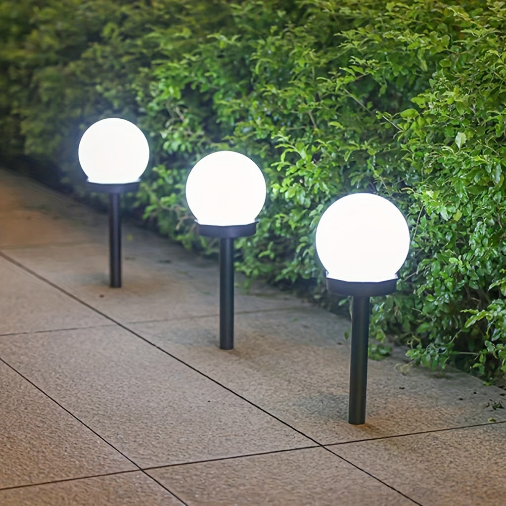 Solar LED Garden Lights – Spherical Lighting for Paths and Gardens