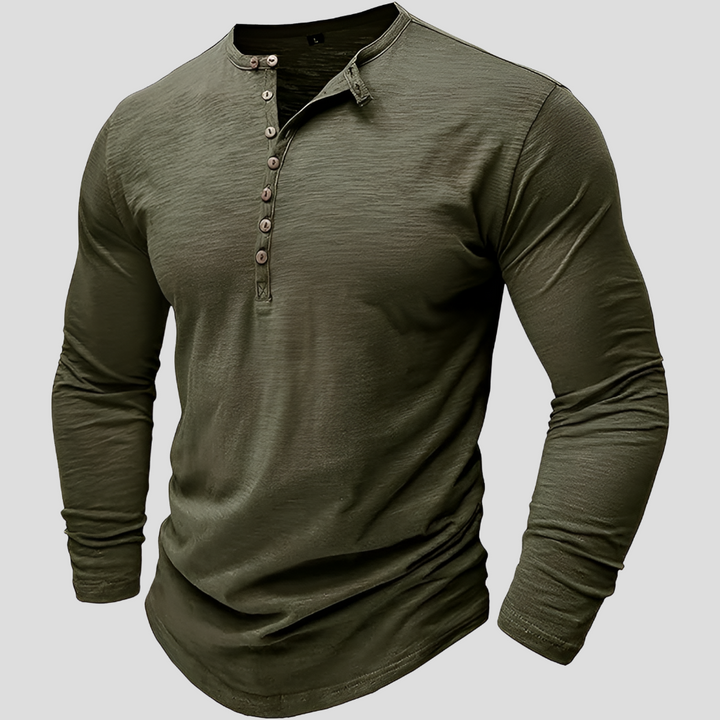 Loose Men's cottonmix Shirt – Casual Everyday Style
