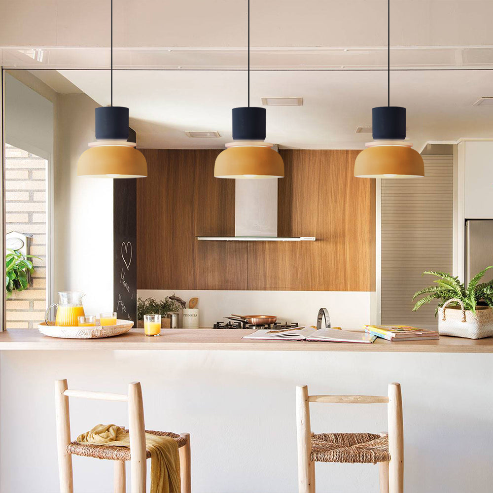 Lucie Nordic Colour Block Pendant Light