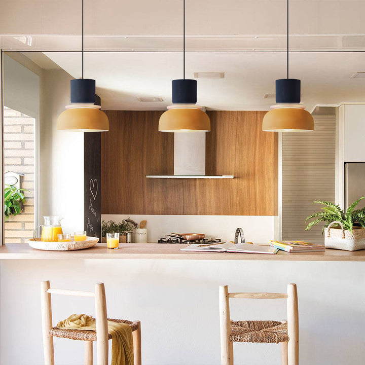 Lucie Nordic Colour Block Pendant Light