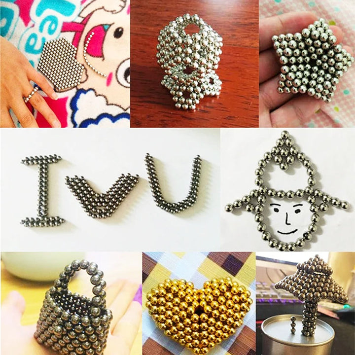 216-Piece Multicoloured Magnetic Balls