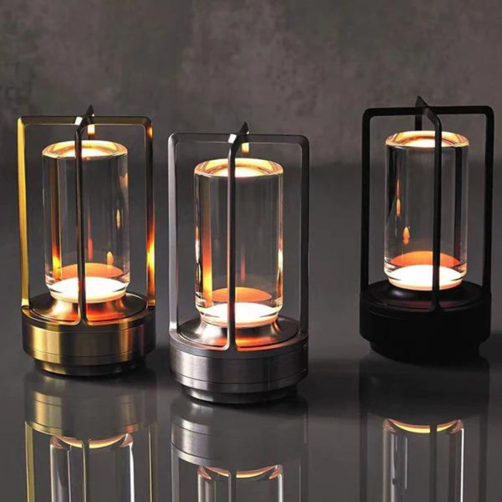 Nordic Home Crystal Lantern