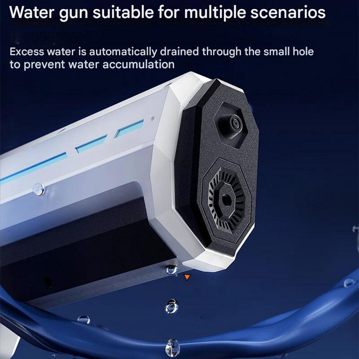 Automatic Water Gun with 1L Tank and 10m Range – Pure Summer Fun