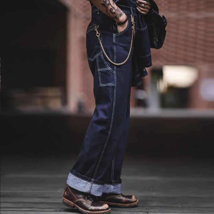 Indigo Denim Overalls