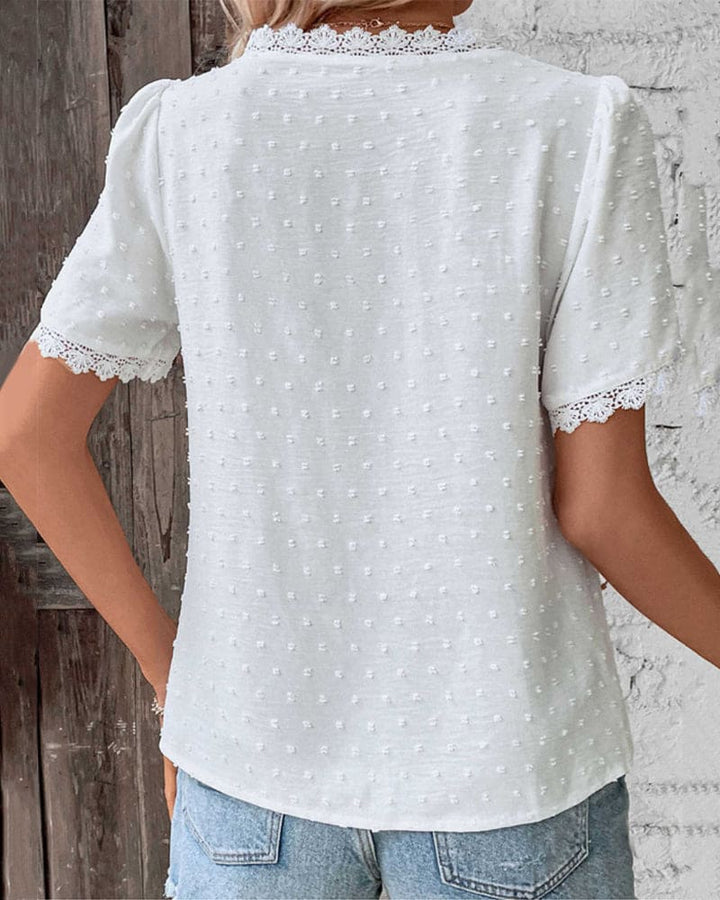 Elevate Your Style with Our Lace Blouse for Effortless Elegance
