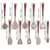 Luxe Silicone Cooking Utensils 10-Piece Set