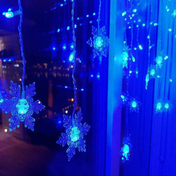 LED Snowflake Fairy Lights | Indoor & Outdoor