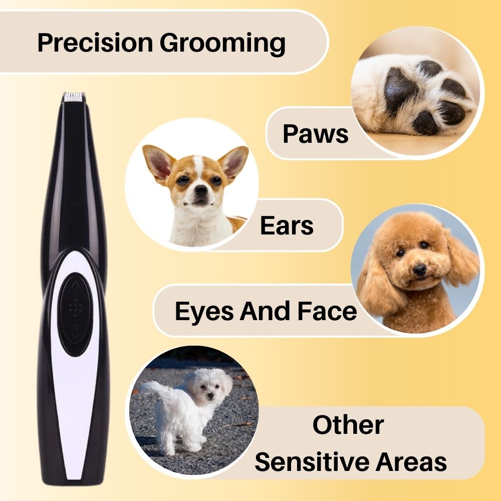 Silent Precision Clippers for Pets - PerfectTrim