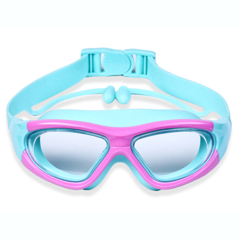 Kids' Swimming Goggles with Large Frame – Comfortable and Anti-Fog for Fun in the Water