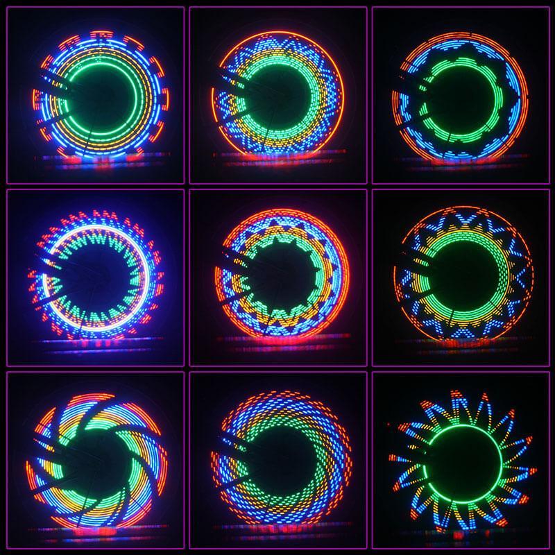 BowLift | 3D LED Bicycle Spoke Lights