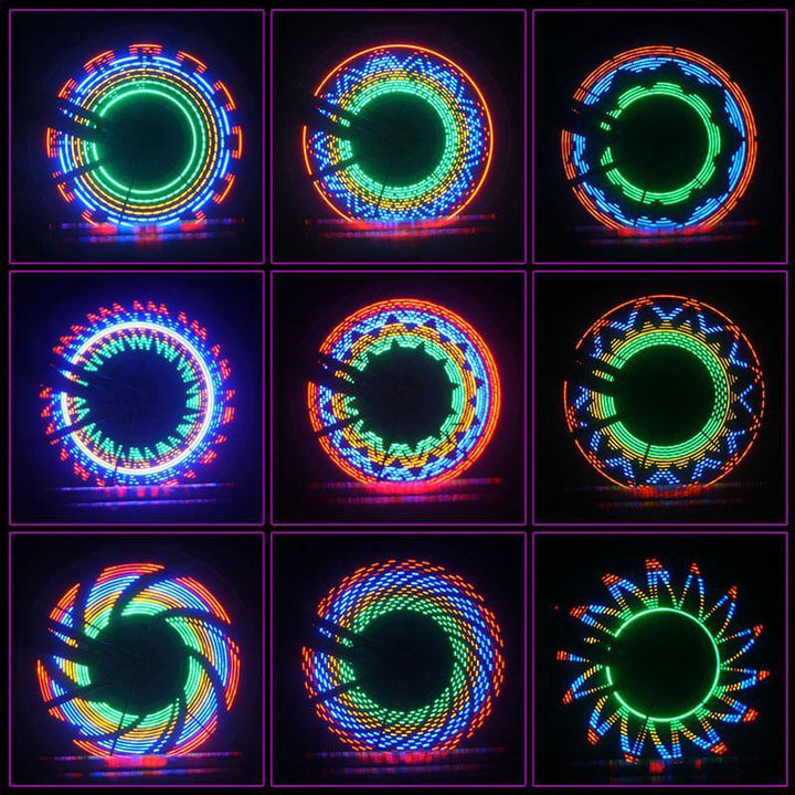 BowLift | 3D-LED-Lichter für Fahrradspeichen