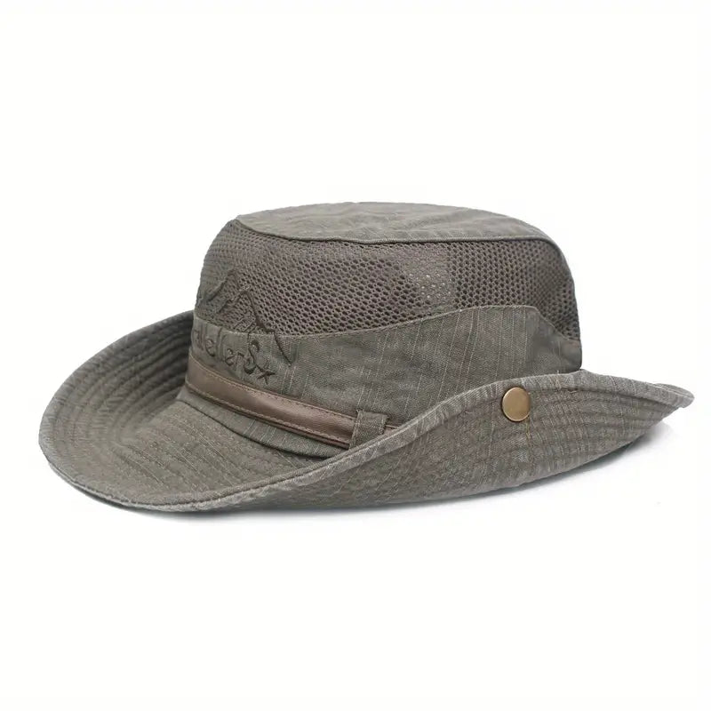 Solantra – Outdoor Sun Hat with Adjustable Straps and Wide Brim
