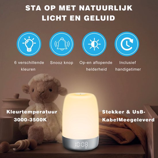 Wake-up Light with Nature Sounds - Aurora