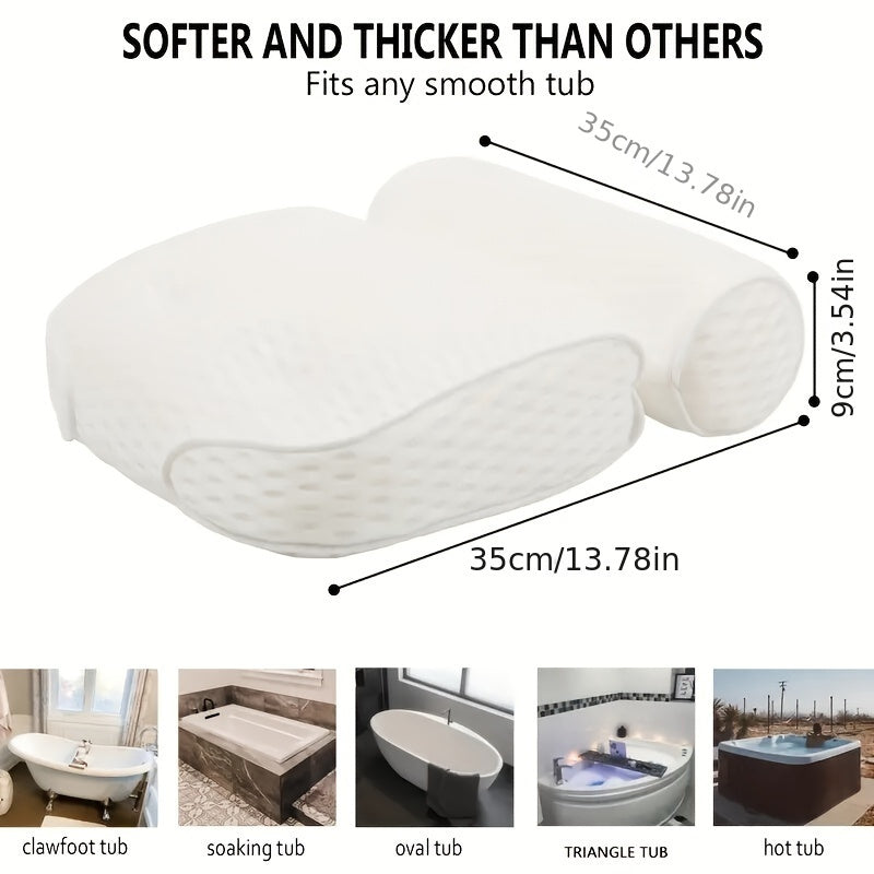Relax Luxe Badewannenkissen – Komfort und Halt für jede Badewanne