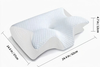 Sleep Apnoea and Snoring Reduction Pillow – Ergonomic Memory Foam Anti-Snoring Pillow for Better Breathing and Deep Sleep Support