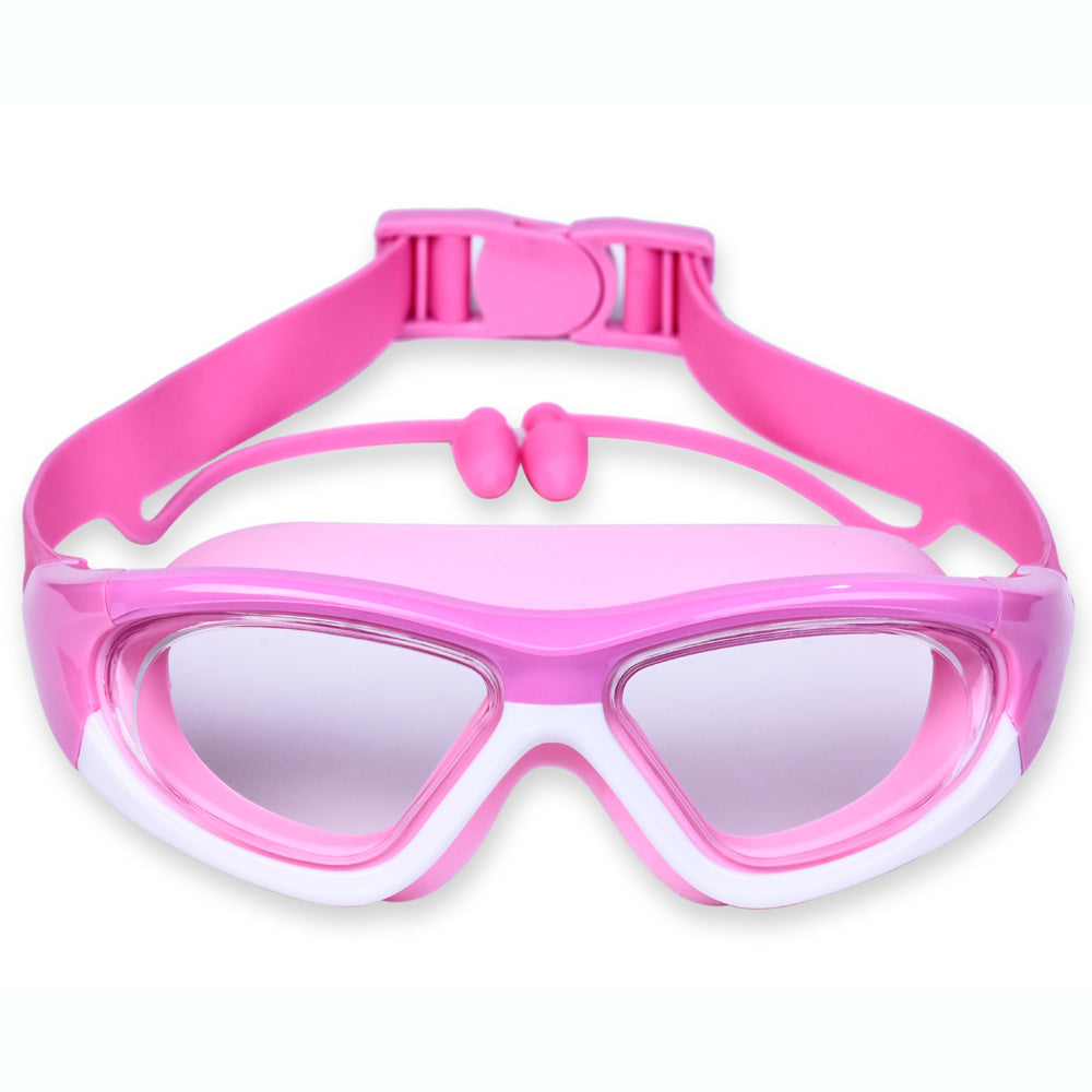 Kids' Swimming Goggles with Large Frame – Comfortable and Anti-Fog for Fun in the Water