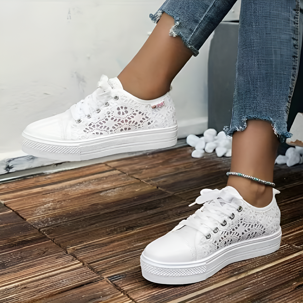 Casual Fashion Lace Sneakers