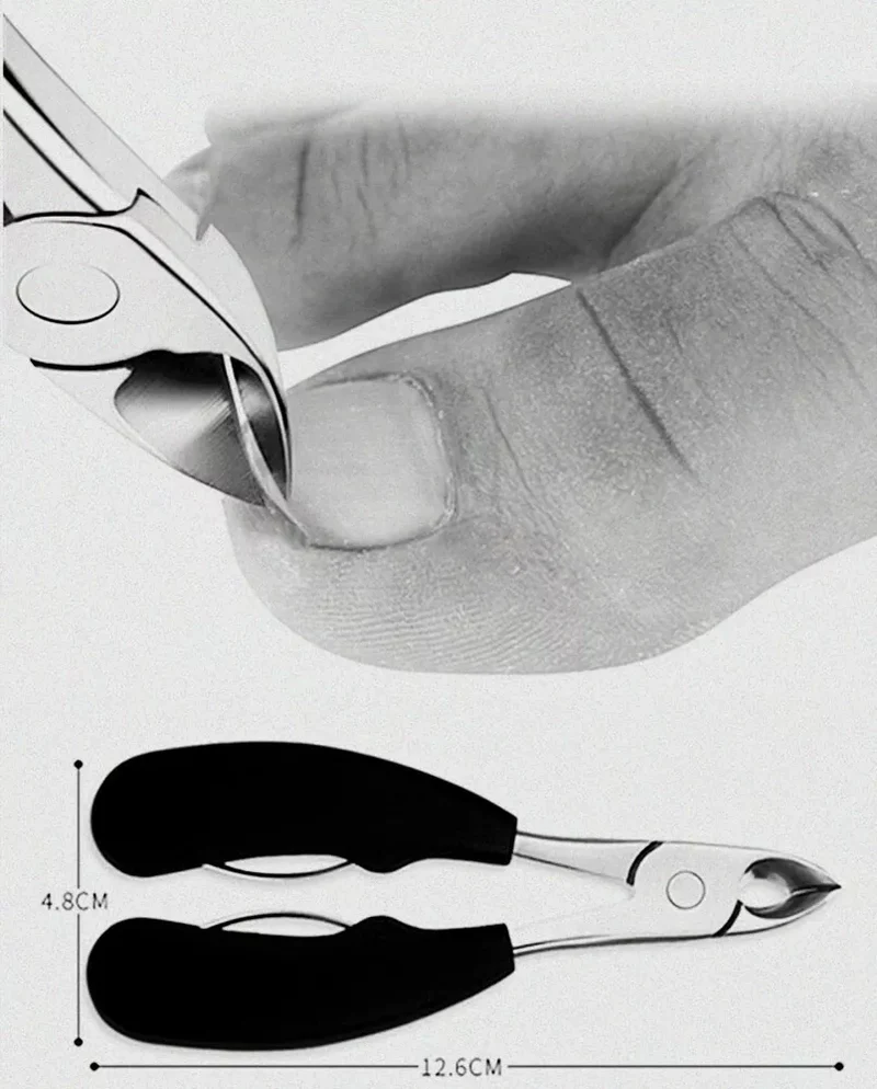 Nagelknipser für Senioren, Scharf, Ergonomisch und Ideal für Dicke Nägel