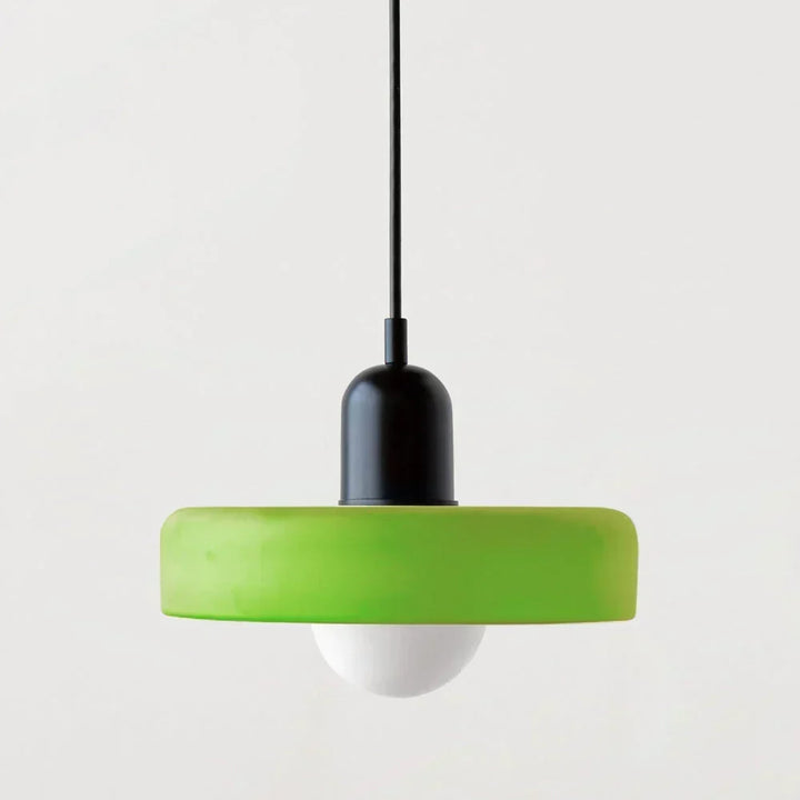 Bauhaus Stained Glass Pendant Lamp