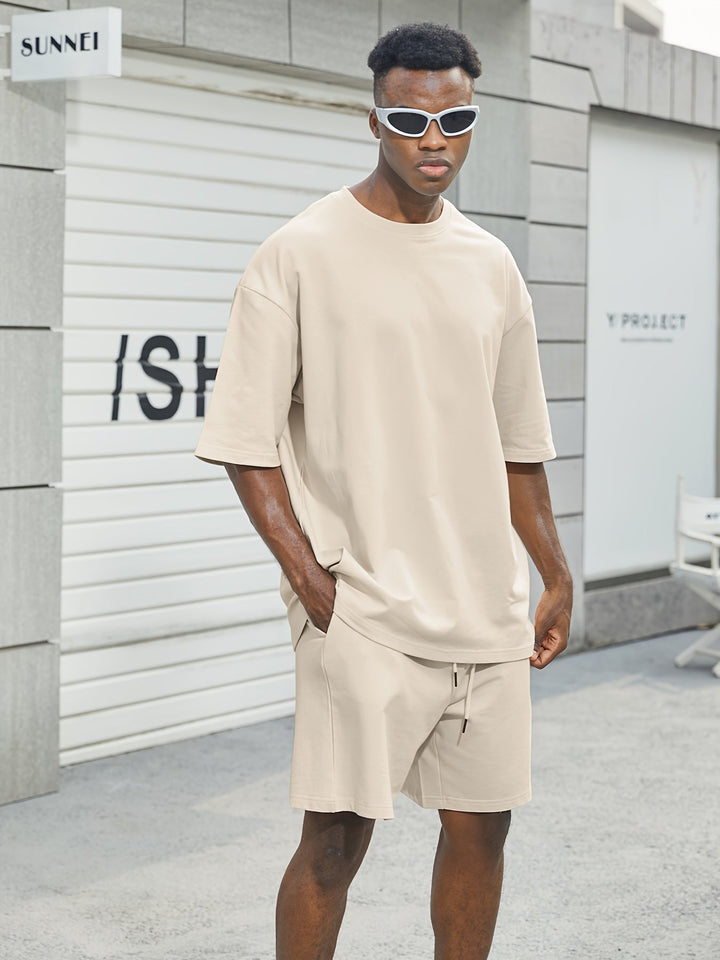 Casual and Relaxed Cotton Set – Lightweight and Comfortable