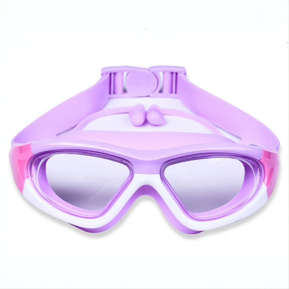 Kids' Swimming Goggles with Large Frame – Comfortable and Anti-Fog for Fun in the Water