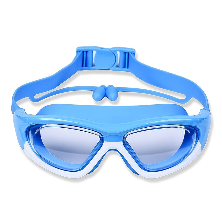Kids' Swimming Goggles with Large Frame – Comfortable and Anti-Fog for Fun in the Water