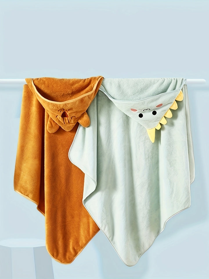 SnuggleSoft Hooded Towel for Children – Fast-Drying and Ultra Soft