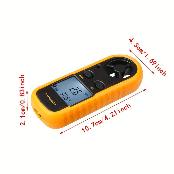 Compact Digital Anemometer – Portable and Precise for Outdoor Measurements