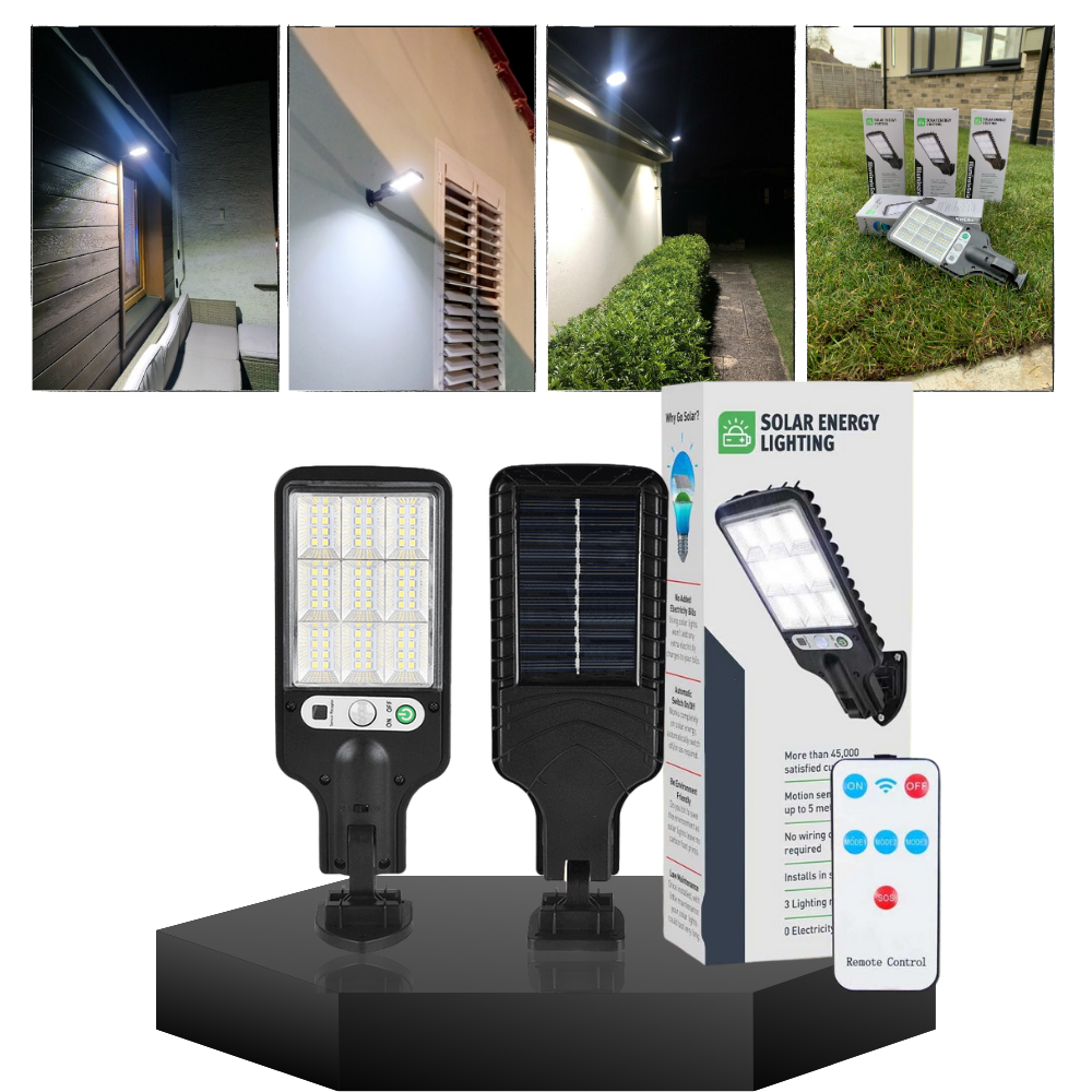 Outdoor Solar LED Light with Motion Sensor – Raylux Motion