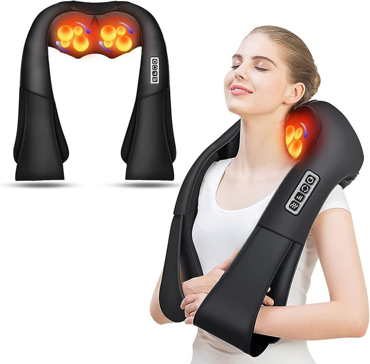 Shiatsu Massage Cushion with Infrared - AuraComfort