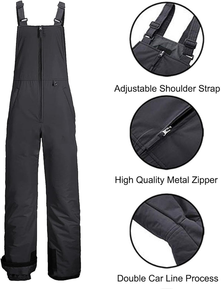 Waterproof Insulated Snowboard Dungarees – Arvion