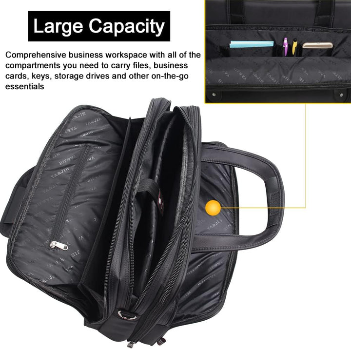 Men's Canvas Laptop and Business Bag