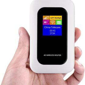 RoamWave 5G Portable WiFi Hotspot For Travel Or Home Use