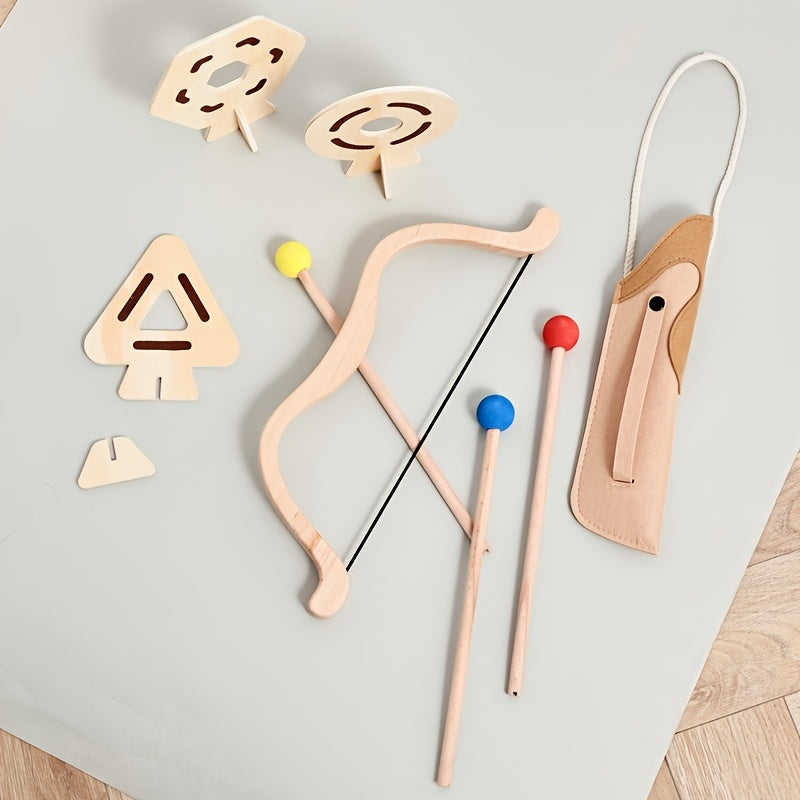 Bow and Arrow Set for Young Archers – Educational and Fun Toy