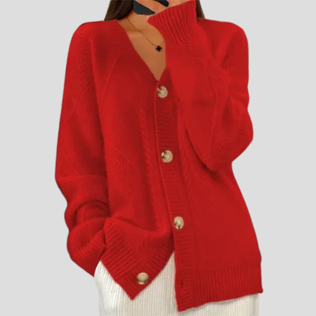 Women’s Button-Front Cardigan