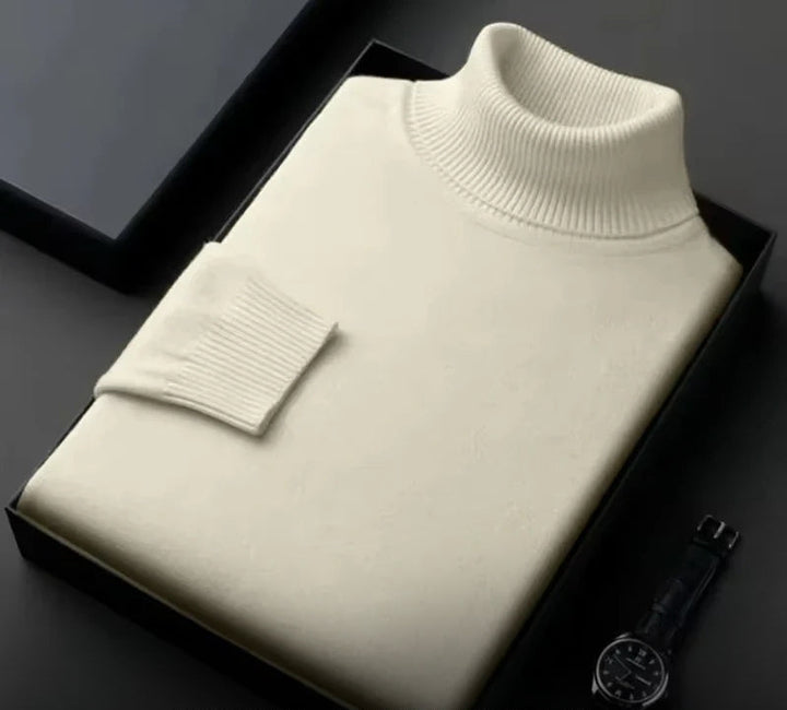 Men's Cashmere Roll Neck Jumper – Silvano