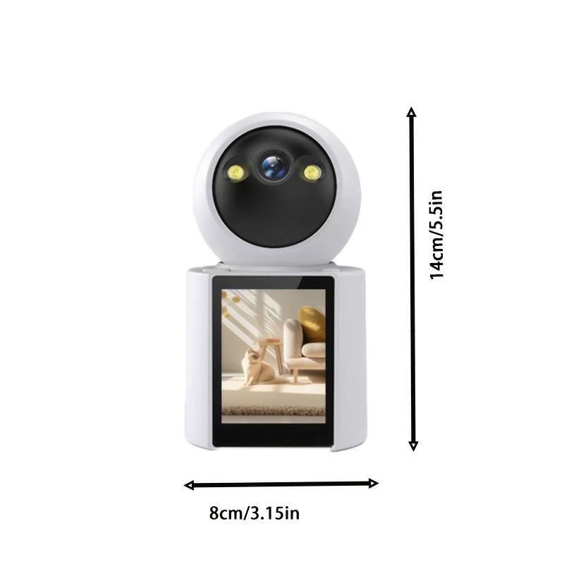 Pet Camera with Screen – Two-Way Audio and Night Vision
