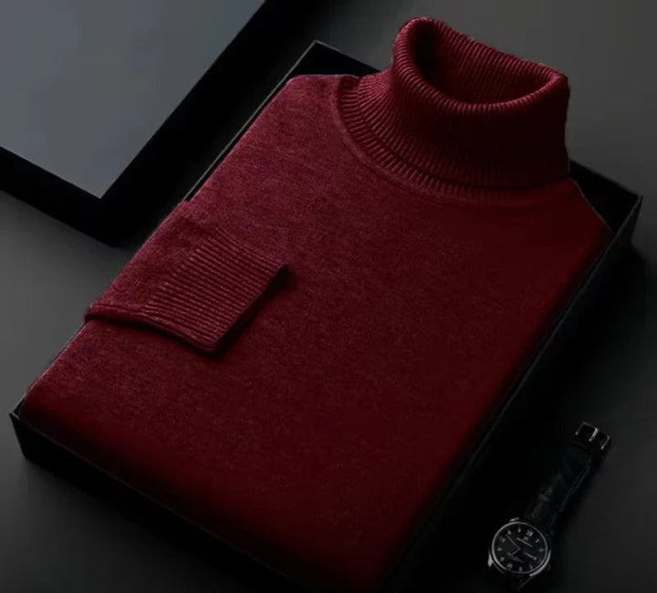 Men's Cashmere Roll Neck Jumper – Silvano